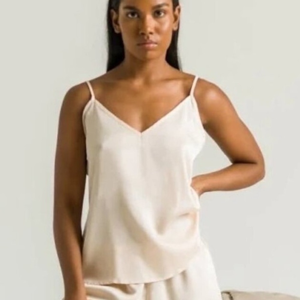 Ettitude Sateen Cami Oat